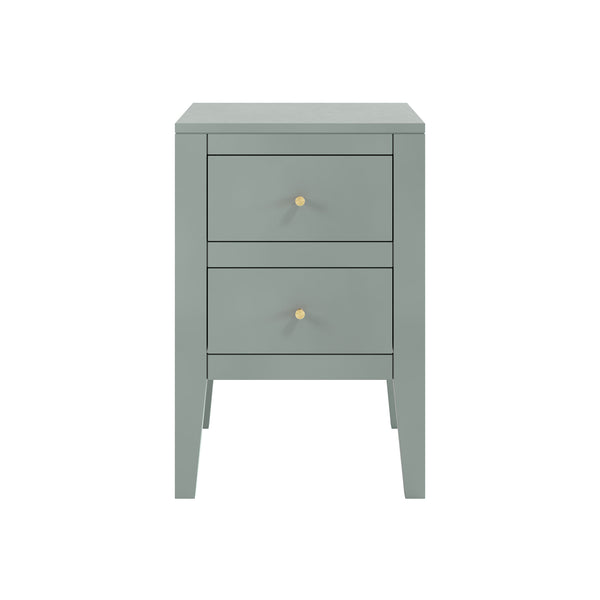 Alton Bedside Pigeon Grey 2 Drawer