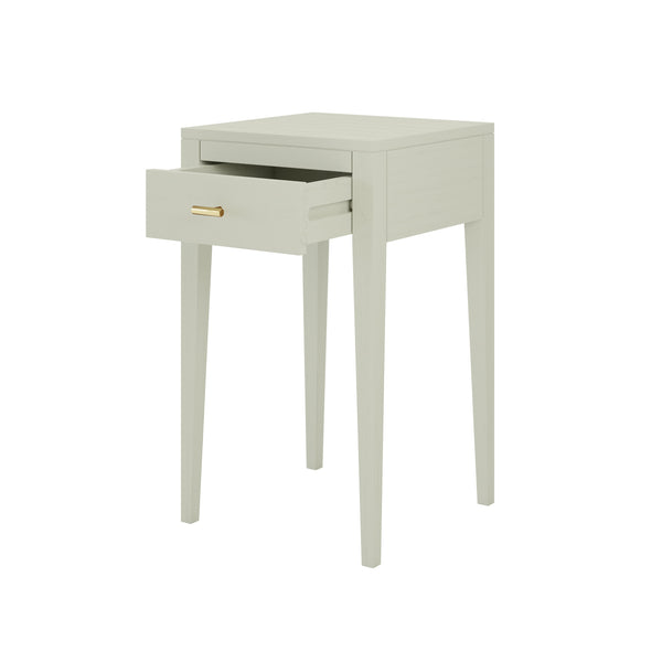 Hanley Bedside Green 1 Drawer