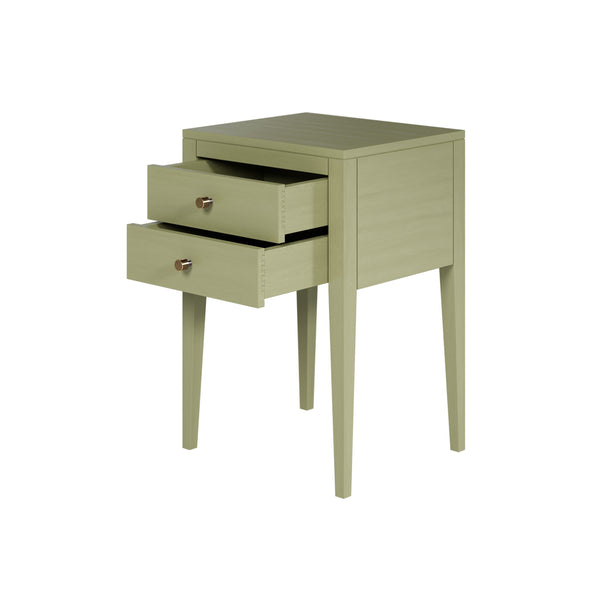 Radford Bedside Lichen 2 Drawers