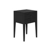 Radford Bedside Black 2 Drawers