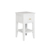 Chilworth Bedside White Birch 1 Drawer