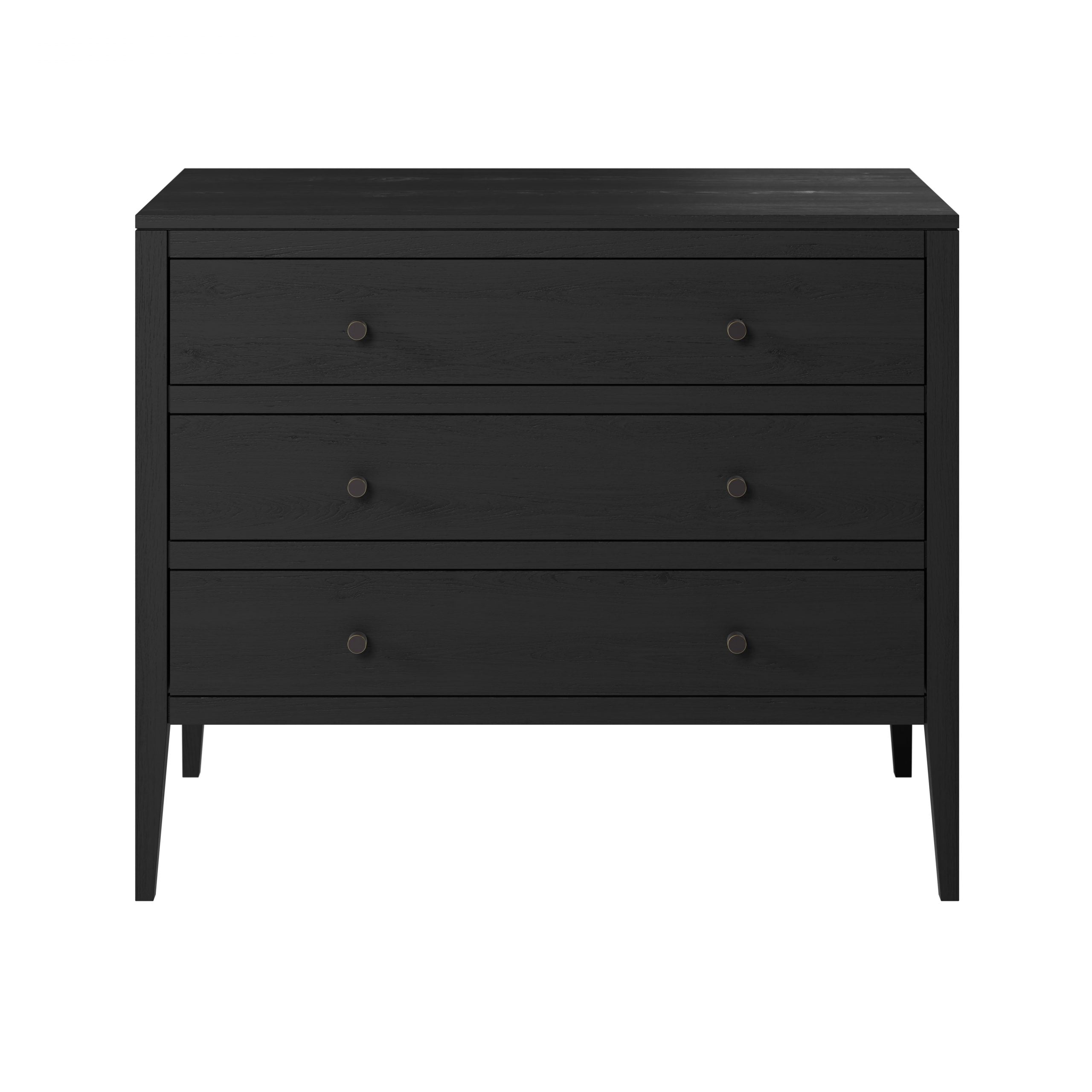 Radford Chest of 3 Drawers Black