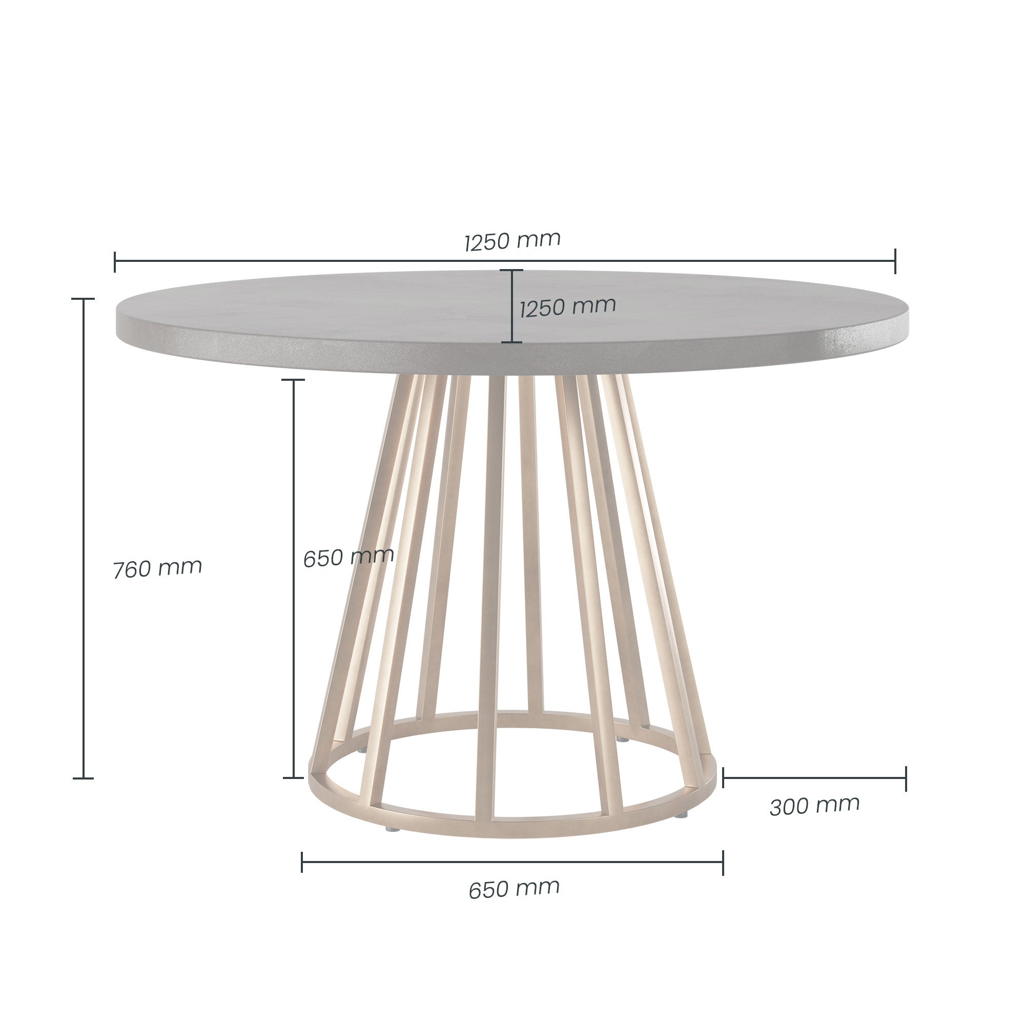 Bredon Round Dining Table