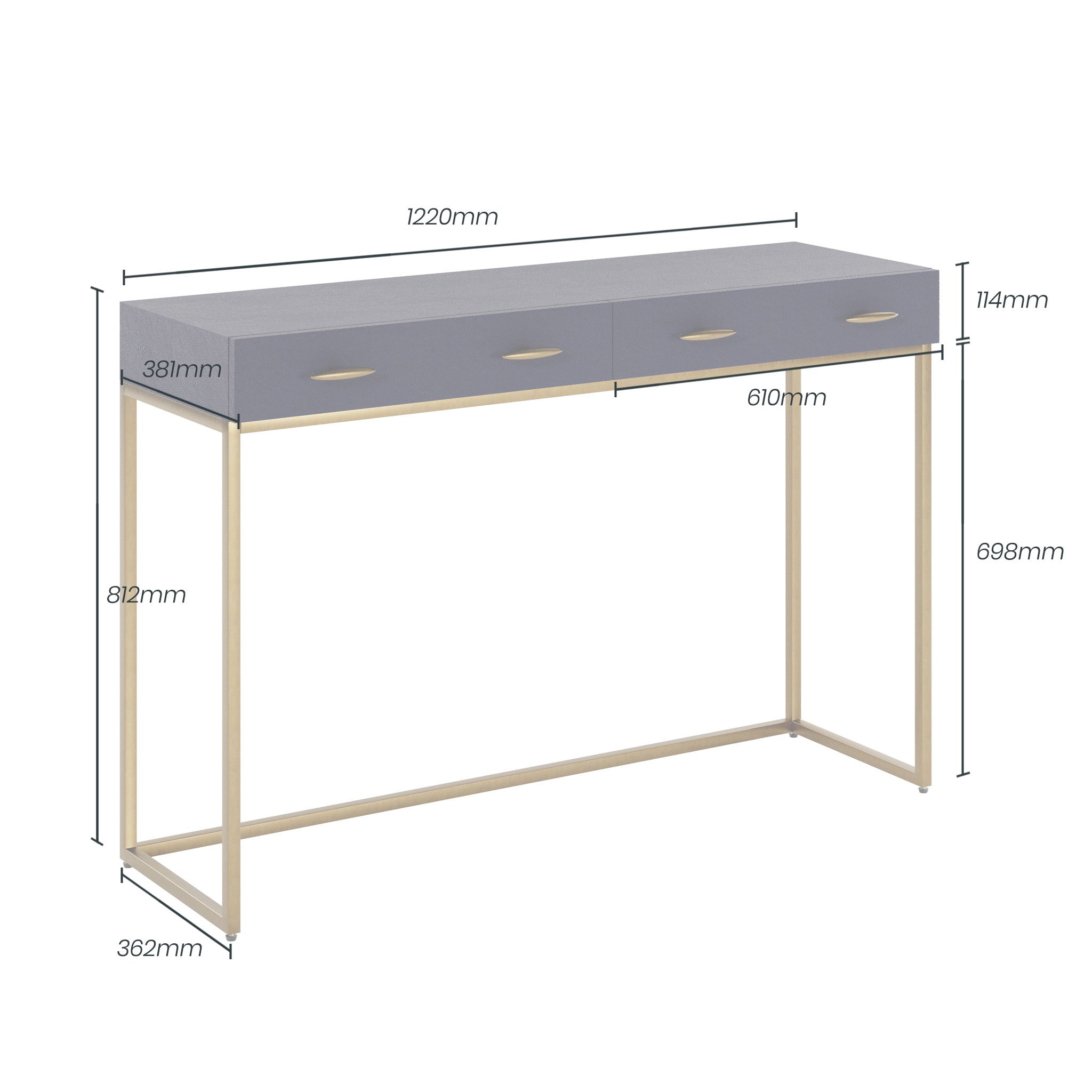 Willersley Console 2 Drawer