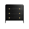 Abberley Chest of 3 Drawers Black