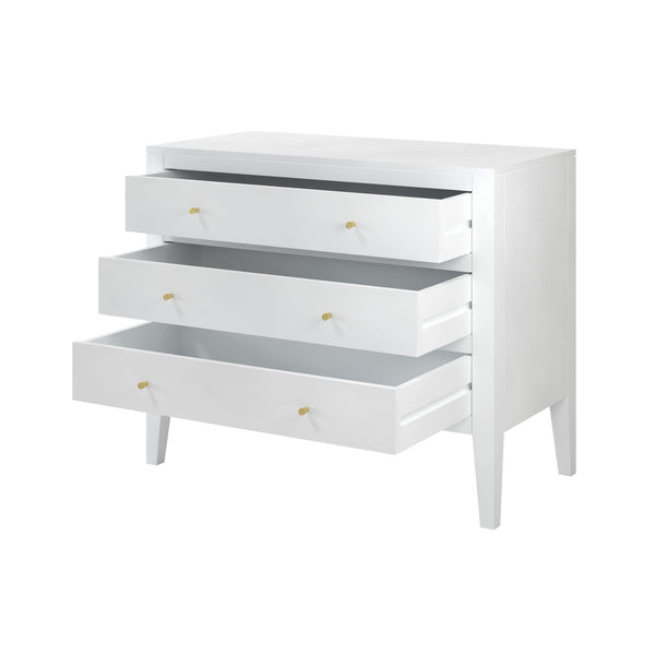 Alton Chest of 3 Drawers White