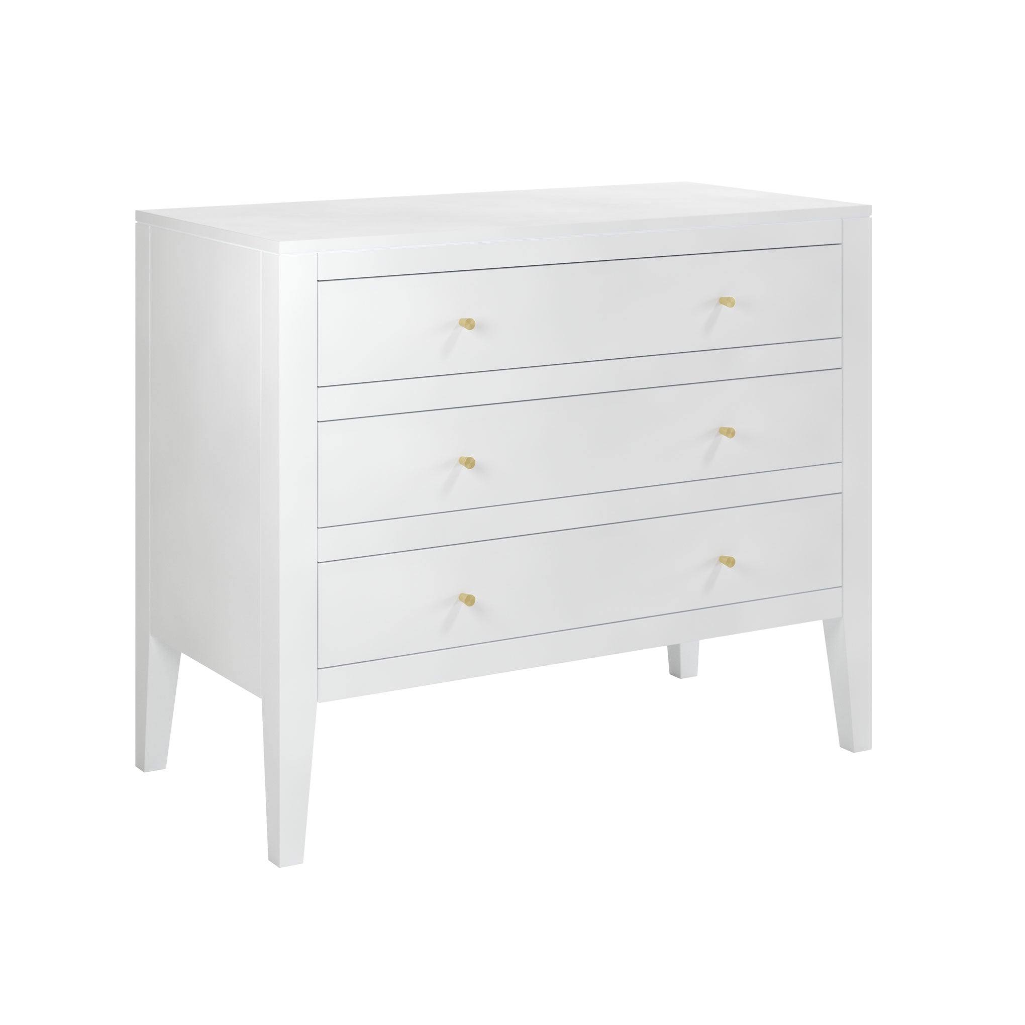 Alton Chest of 3 Drawers White