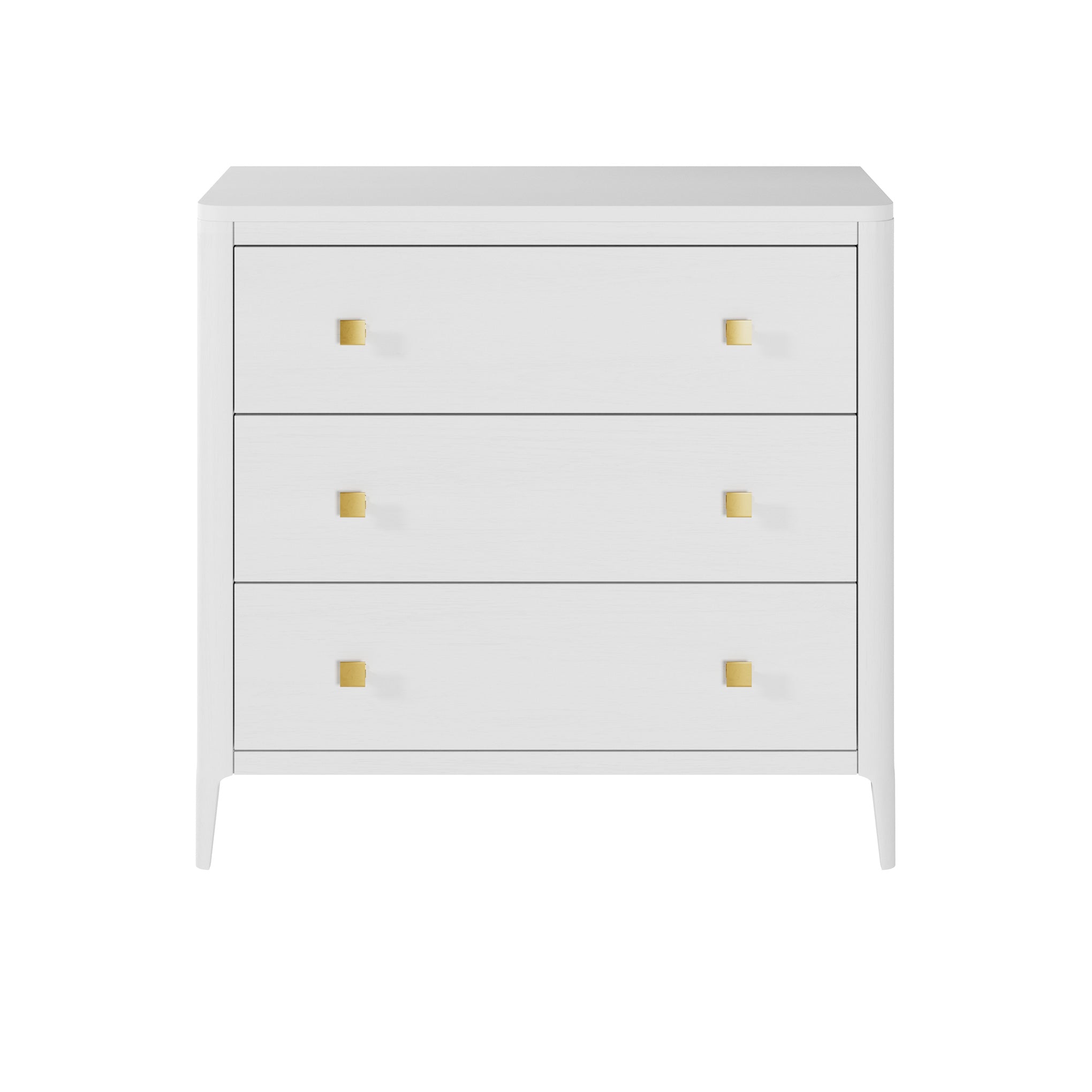 Abberley Chest of 3 Drawers White