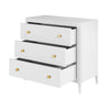 Abberley Chest of 3 Drawers White