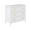 Abberley Chest of 3 Drawers White