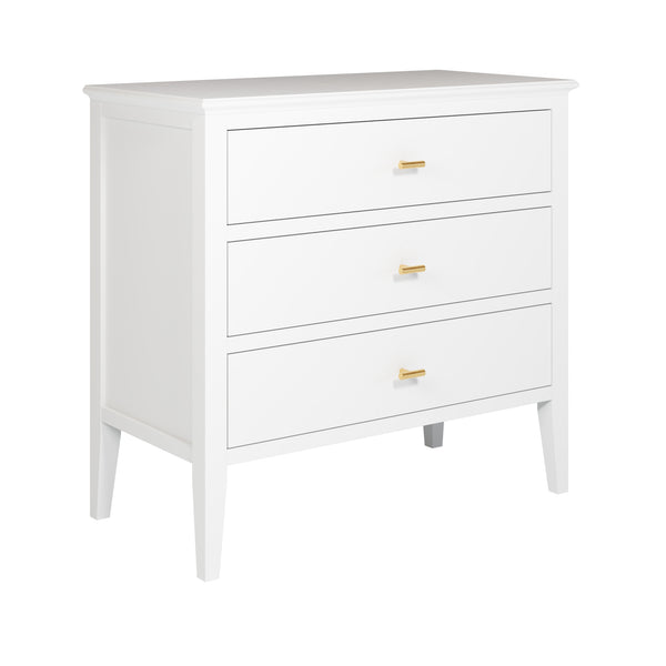 Chilworth Chest of 3 Drawers White