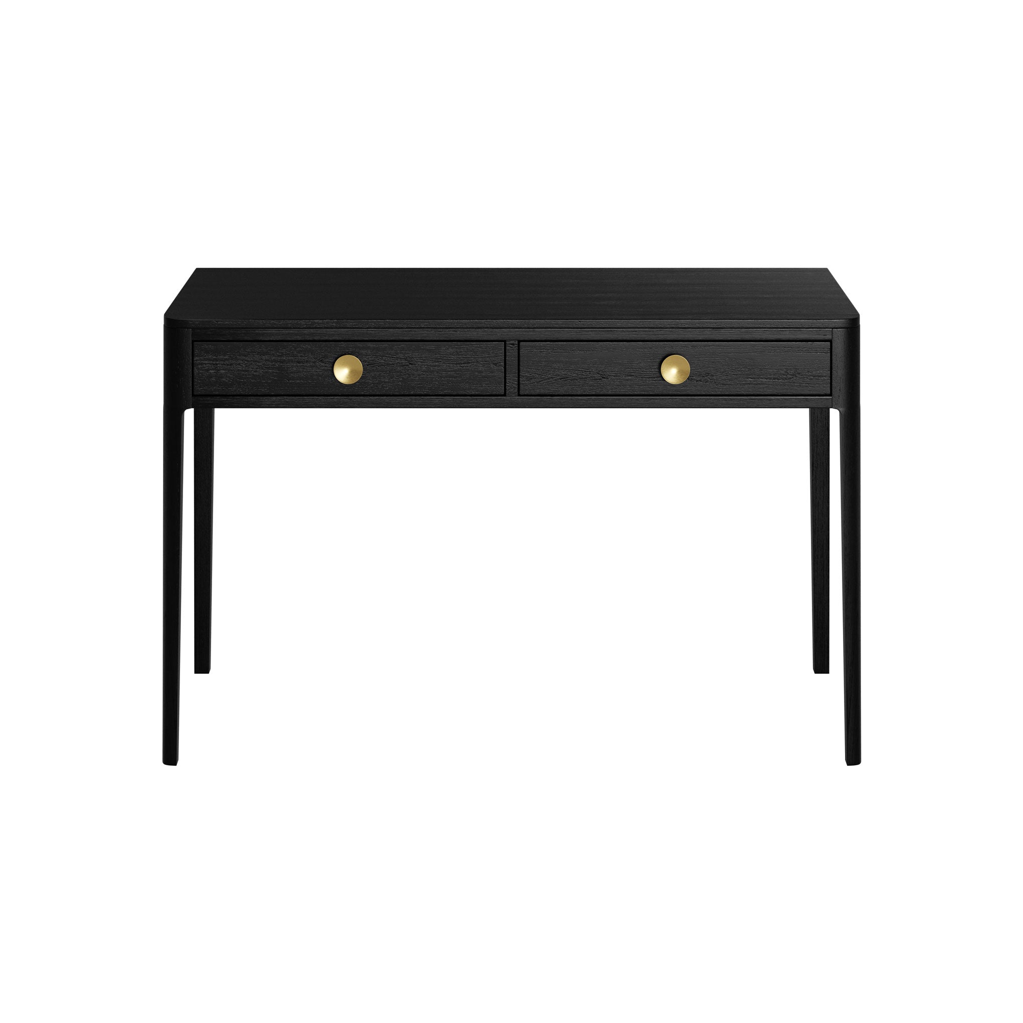 Abberley Desk Black 2 Drawer