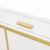 Berkeley Console White 1 Drawer