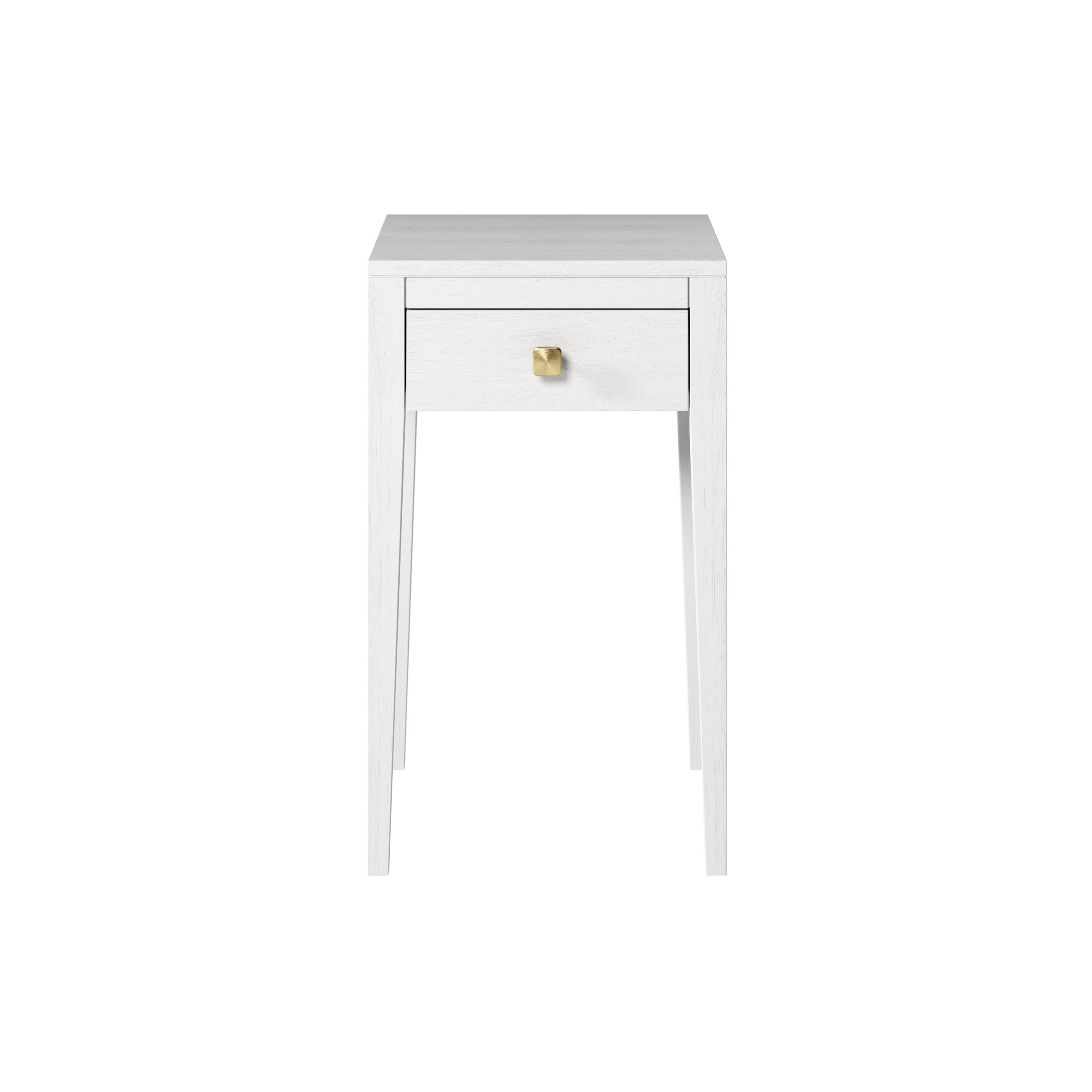 Radford Bedside White 1 Drawer