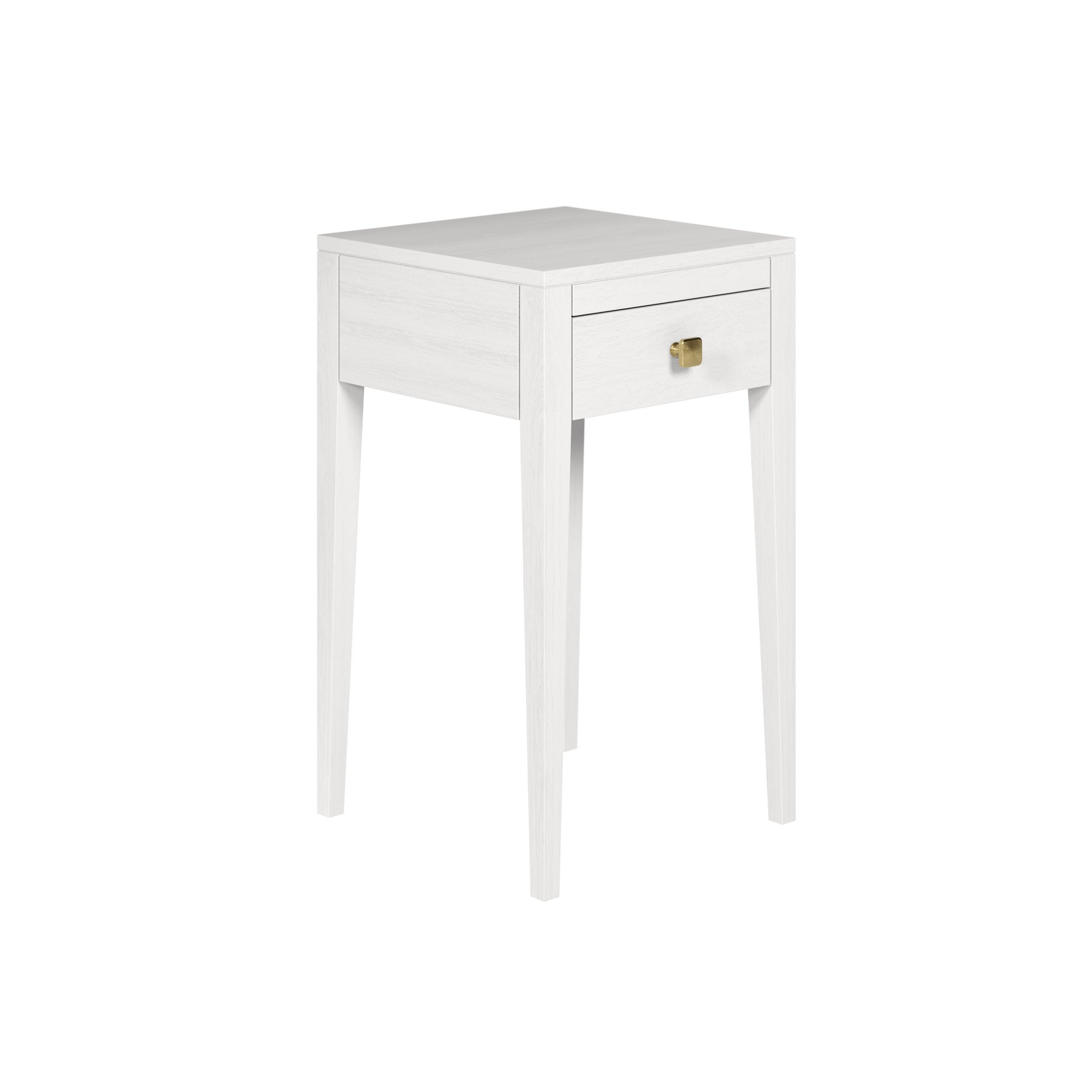 Radford Bedside White 1 Drawer