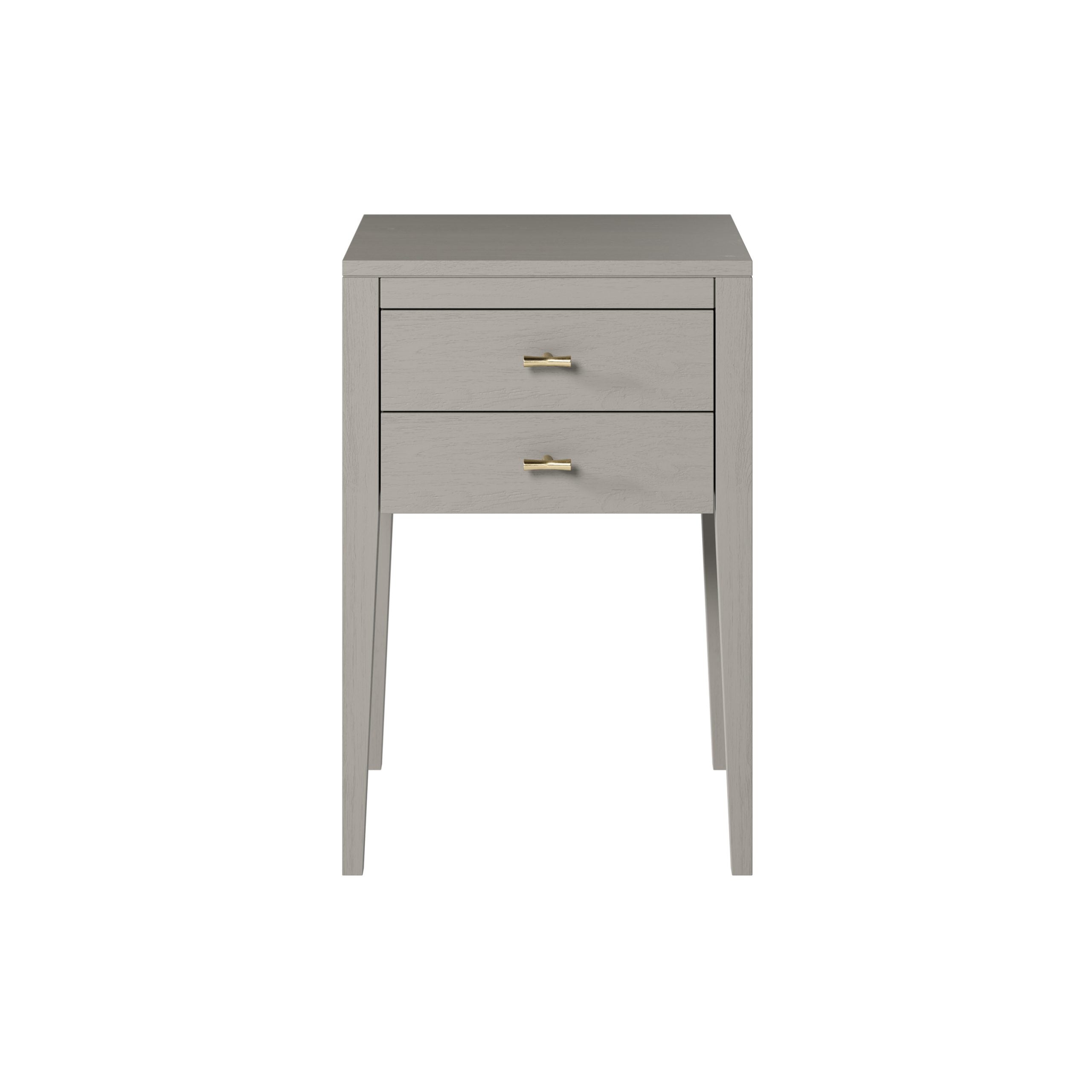 Radford Bedside Grey 2 Drawers