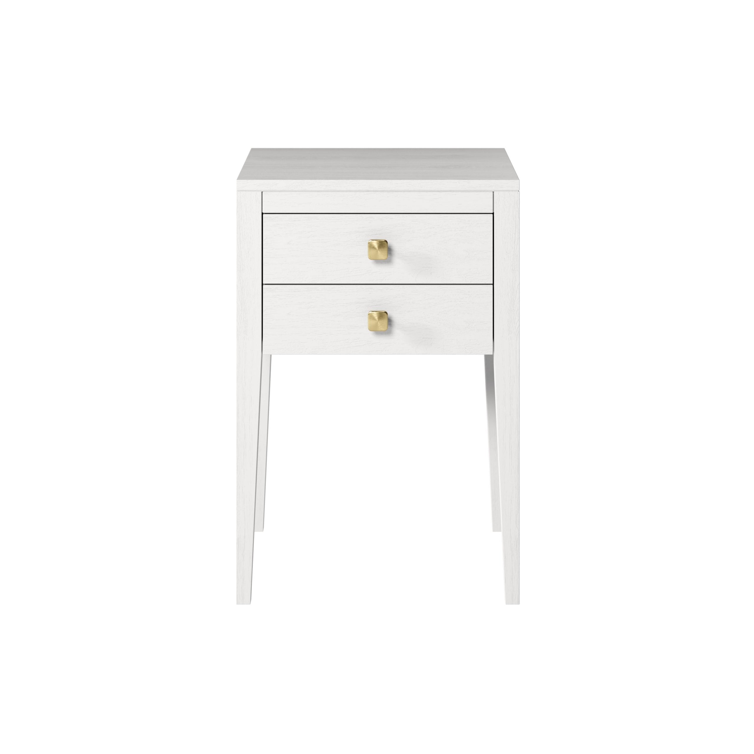 Radford Bedside White 2 Drawers