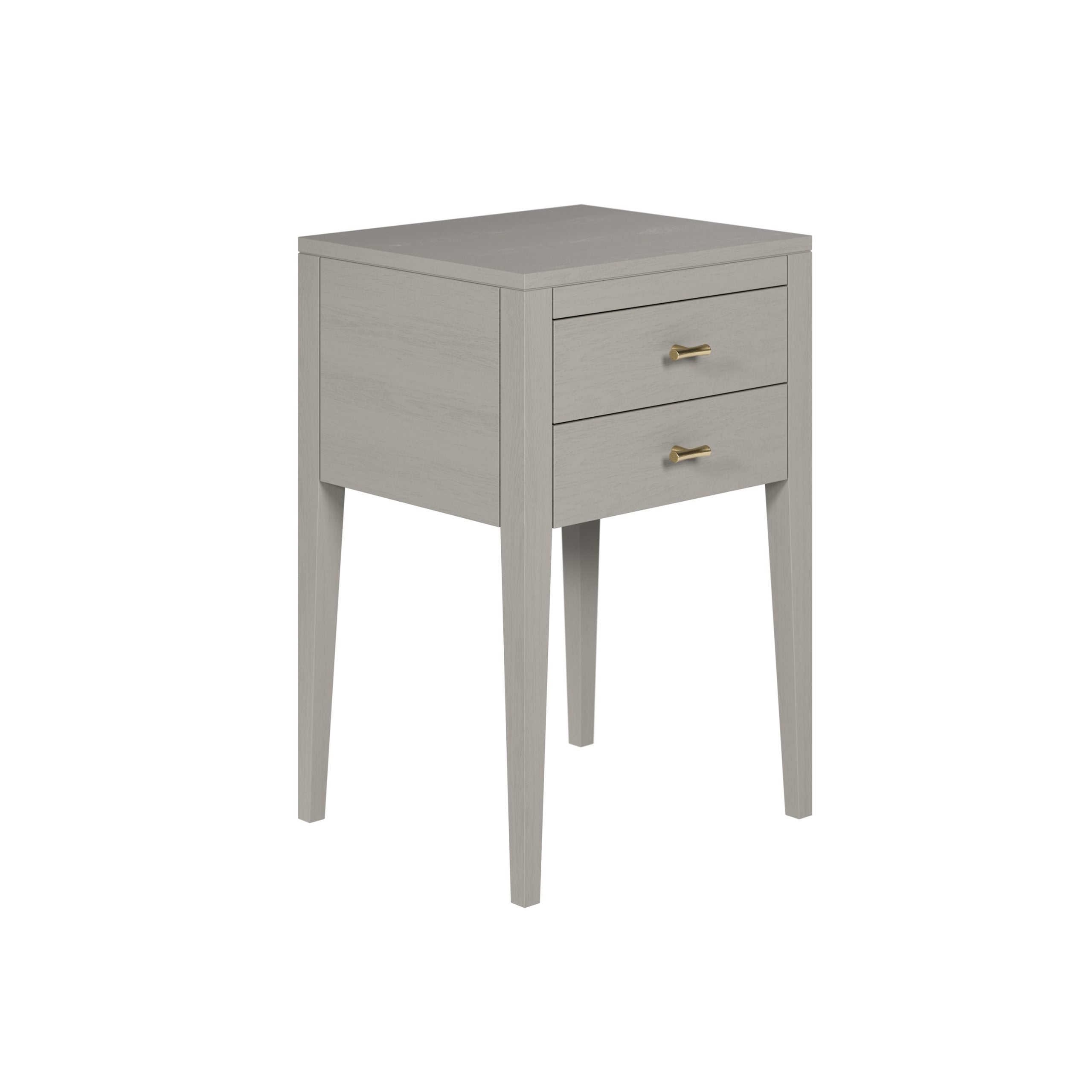 Radford Bedside Grey 2 Drawers