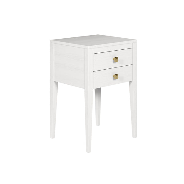 Radford Bedside White 2 Drawers