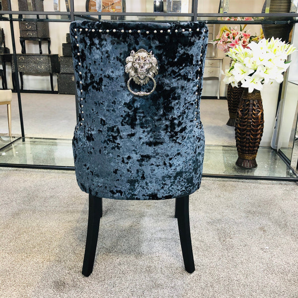 Premium Vegas Crushed Velvet Dining Chairs - AR Furnishings