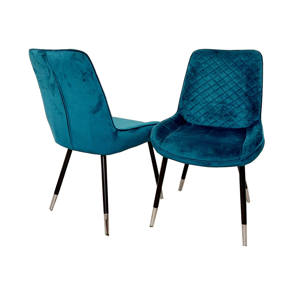 Luna Velvet Dining Chair - AR Furnishings