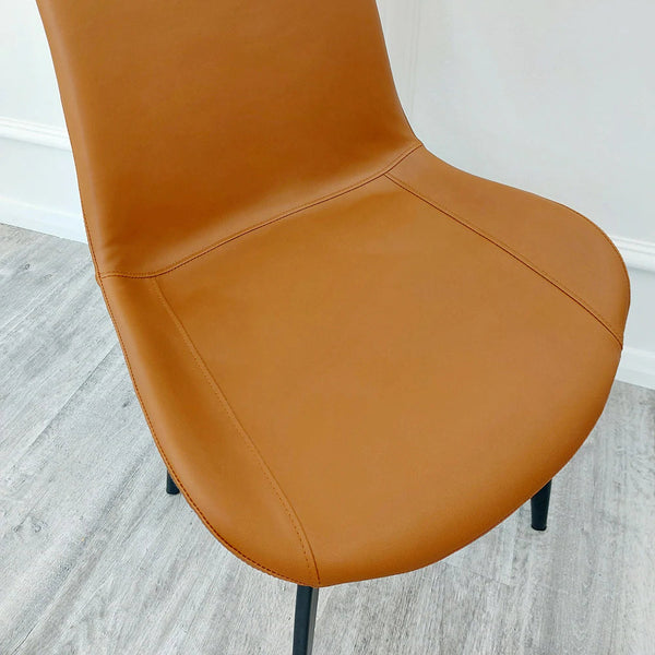 Remus Leather Dining Chair - AR Furnishings