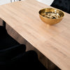 Light Oak Cambridge Dining Table with 6 Chairs - AR Furnishings