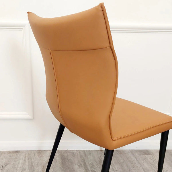 Flora Leather Dining Chair - AR Furnishings