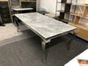 Louis 180cm Marble & GOLD Dining Table - 4 Colours - AR Furnishings