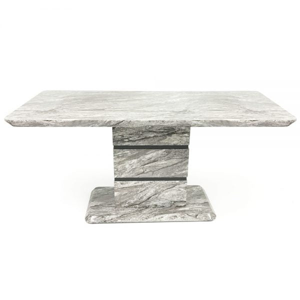 Roseberry Dining Table (Marble Effect) - AR Furnishings